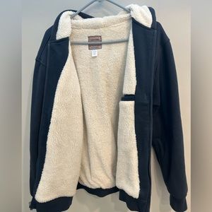 Navy Fleece Zip-Up by Victory Outfitters